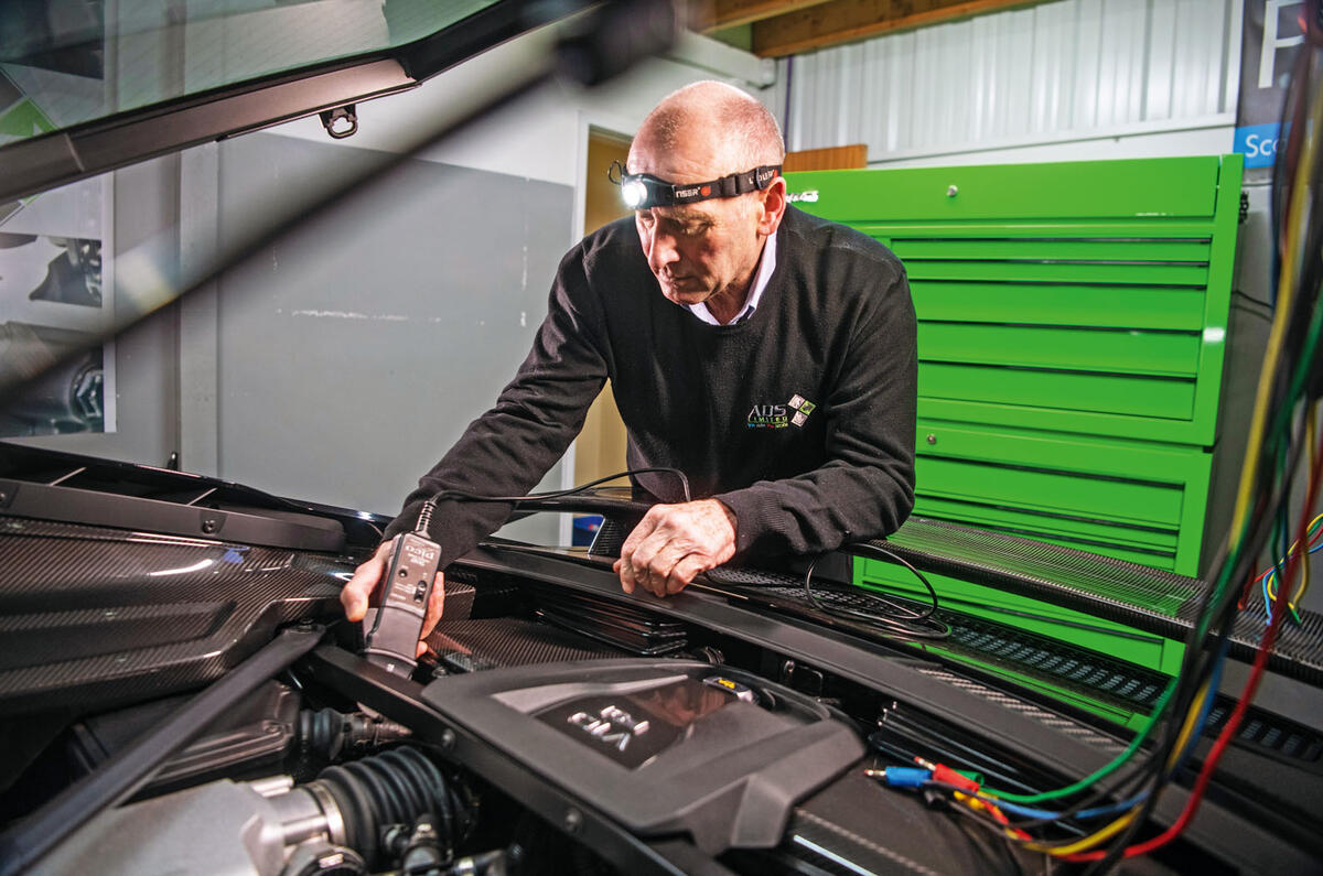 Behind the scenes with vehicle diagnostics expert Frank Massey