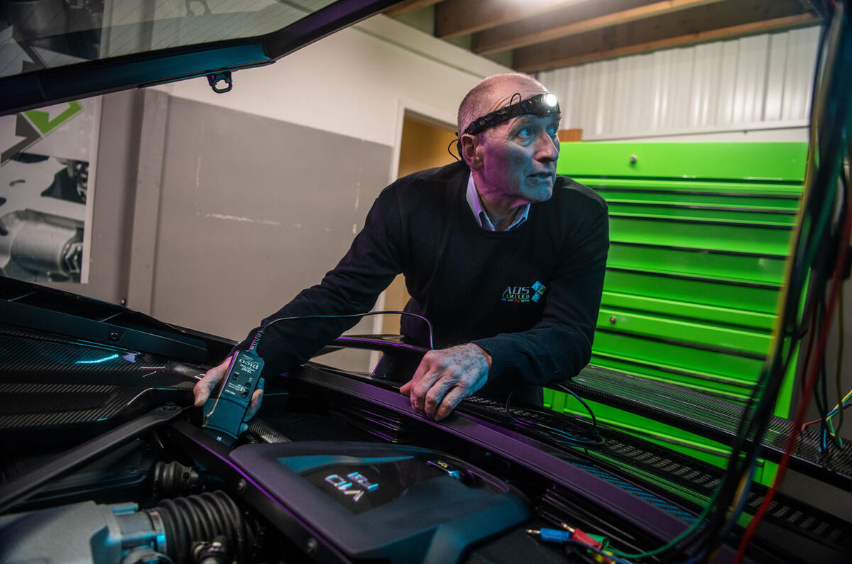 Behind the scenes with vehicle diagnostics expert Frank Massey