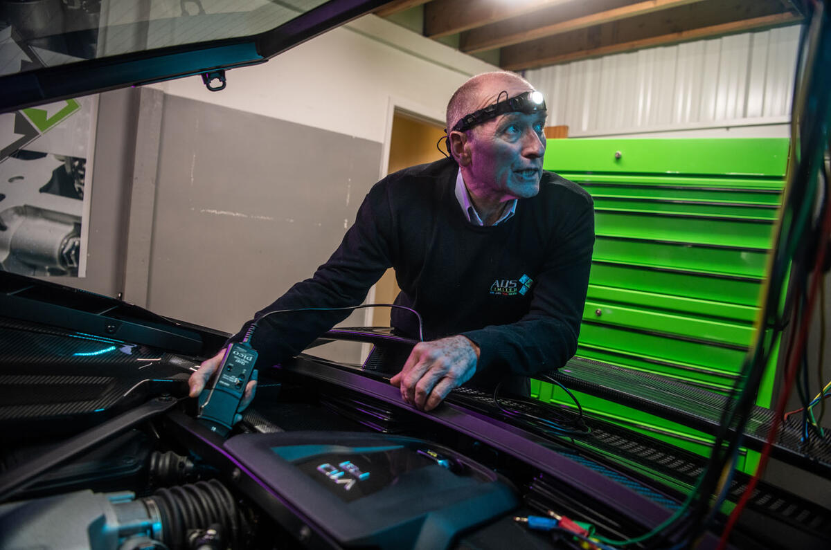 Behind the scenes with vehicle diagnostics expert Frank Massey