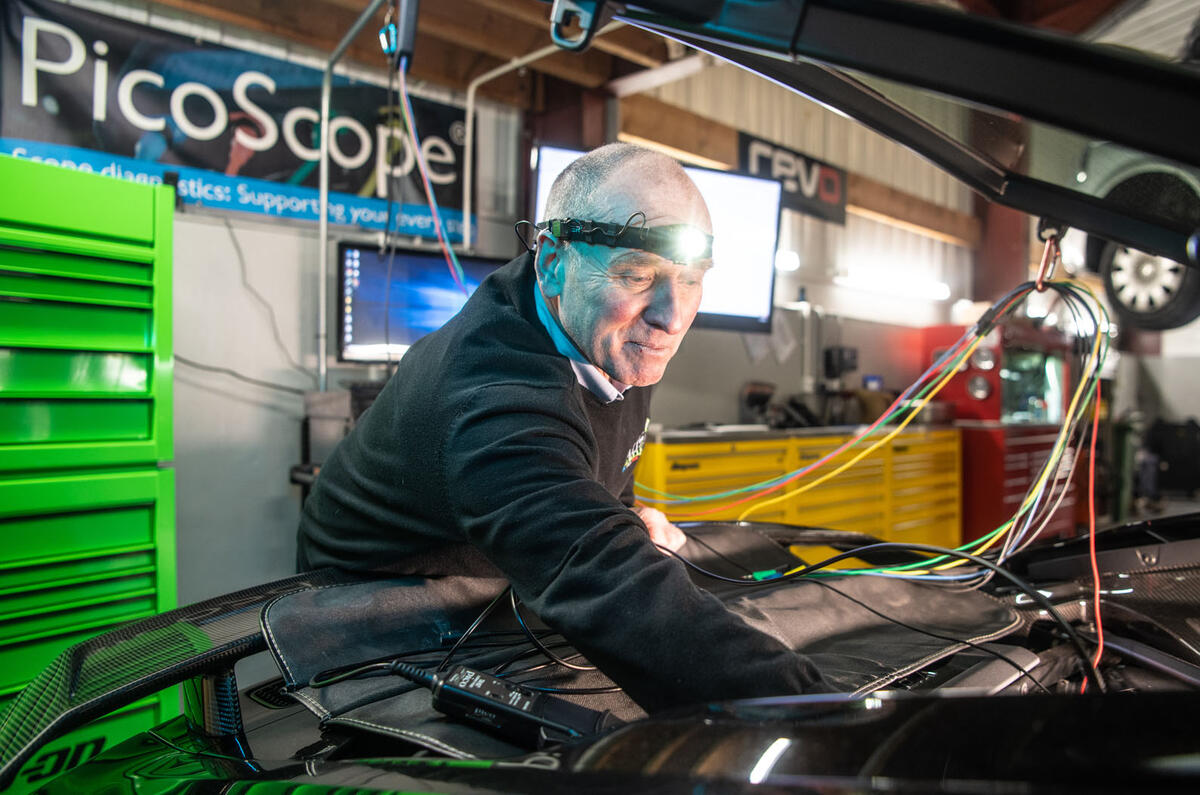 Behind the scenes with vehicle diagnostics expert Frank Massey