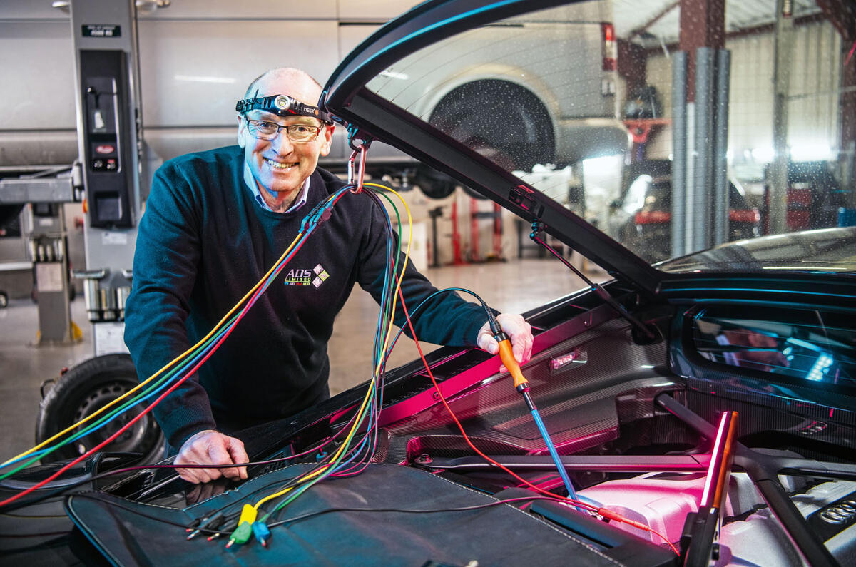 Behind the scenes with vehicle diagnostics expert Frank Massey