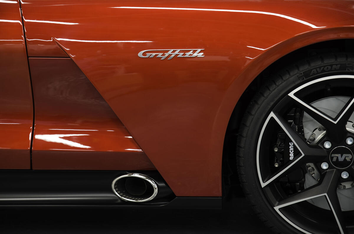 500bhp TVR Griffith revealed at Goodwood Revival