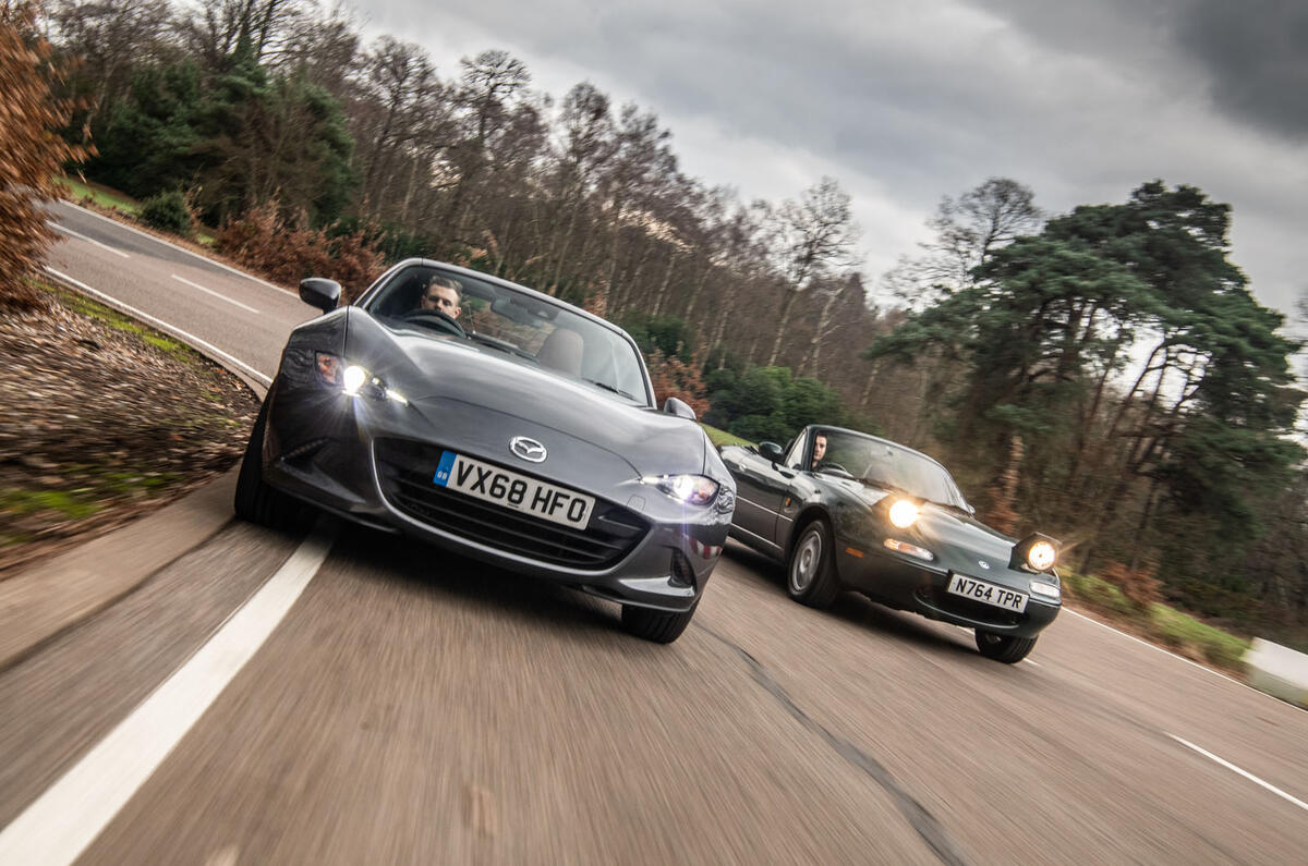 Mazda MX-5 picture special - Mk1 meets Mk4