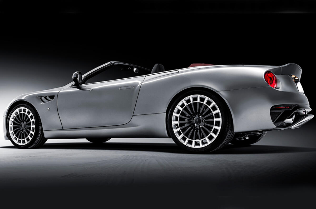 Kahn Vengeance Volante drop-top sports car launched