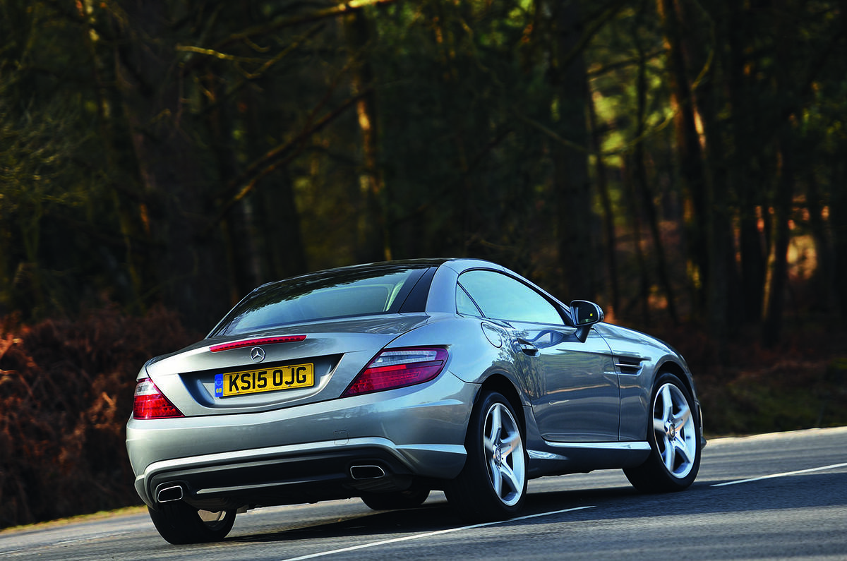 Mercedes-Benz SLK vs Mazda MX-5 RF: group test