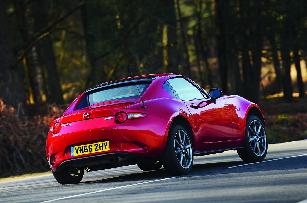 Mercedes-Benz SLK vs Mazda MX-5 RF: group test