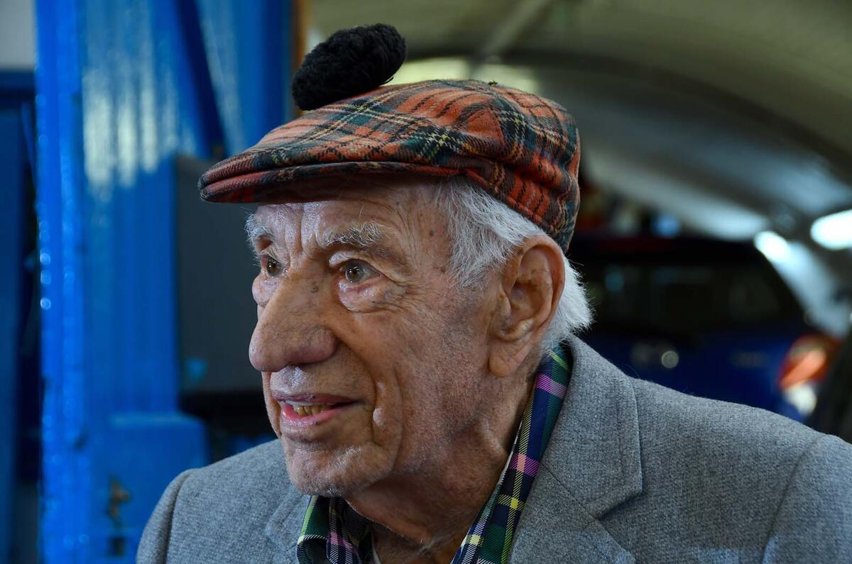 Autocar visits Ronnie Grant at Clapham North garage