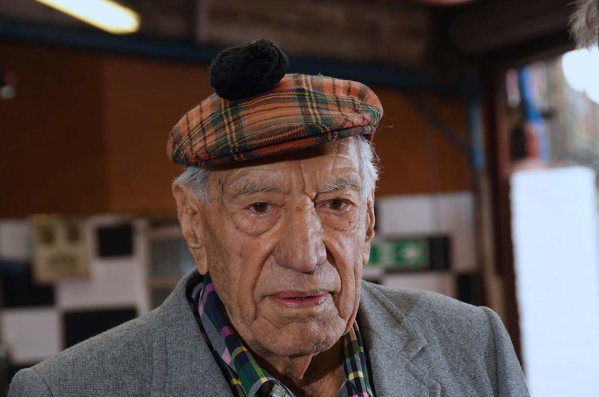 Autocar visits Ronnie Grant at Clapham North garage