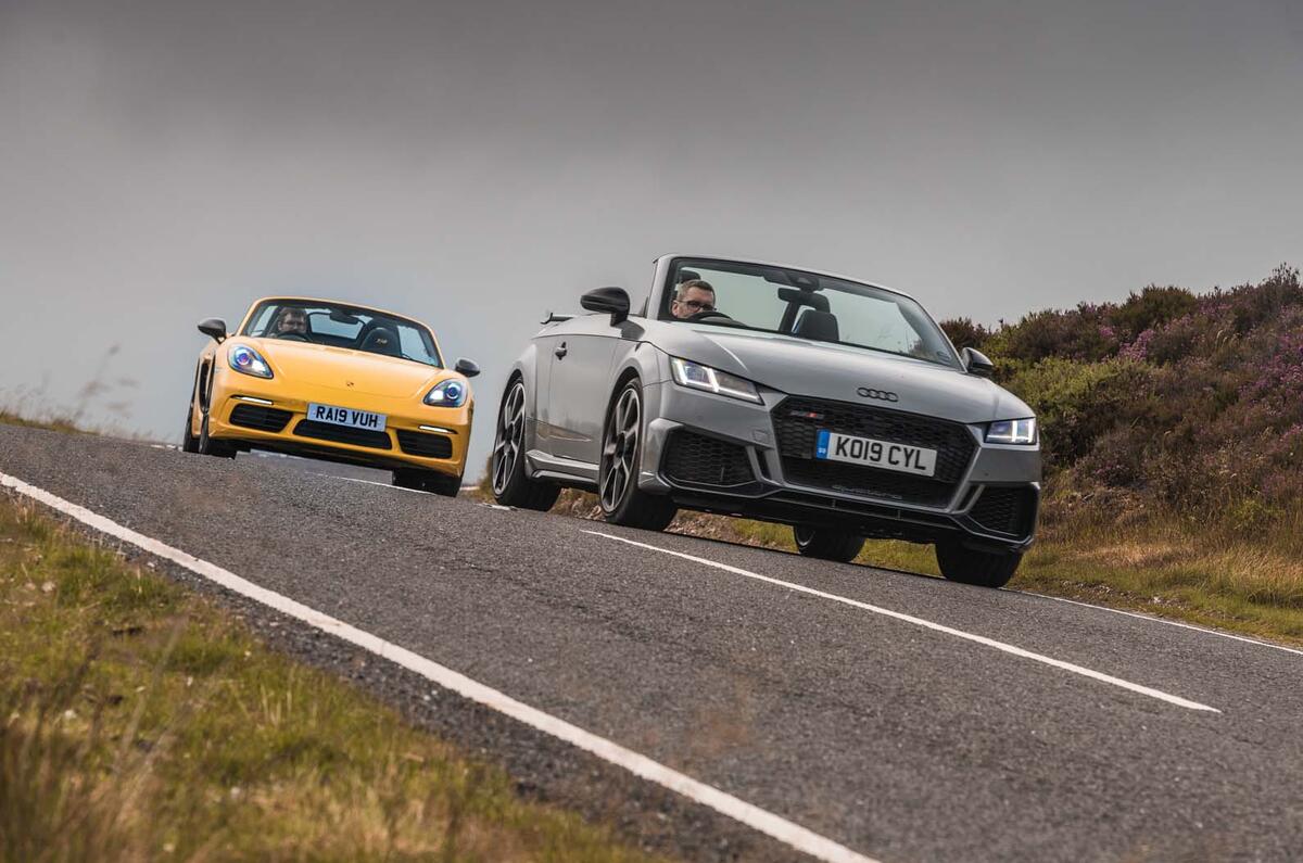 BMW Z4 vs Porsche Boxster and Audi TT