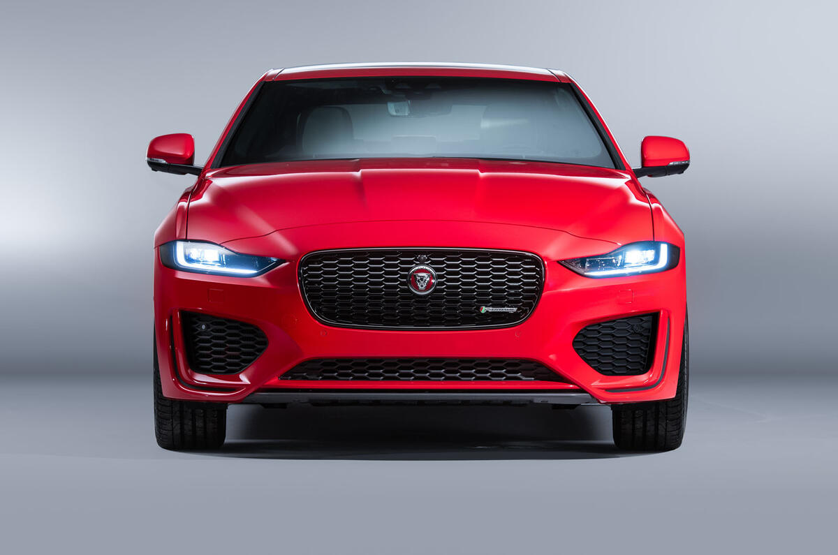 Jaguar reveals facelifted XE saloon