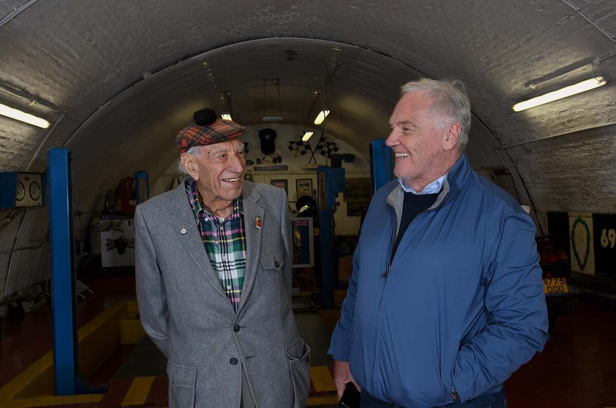 Autocar visits Ronnie Grant at Clapham North garage