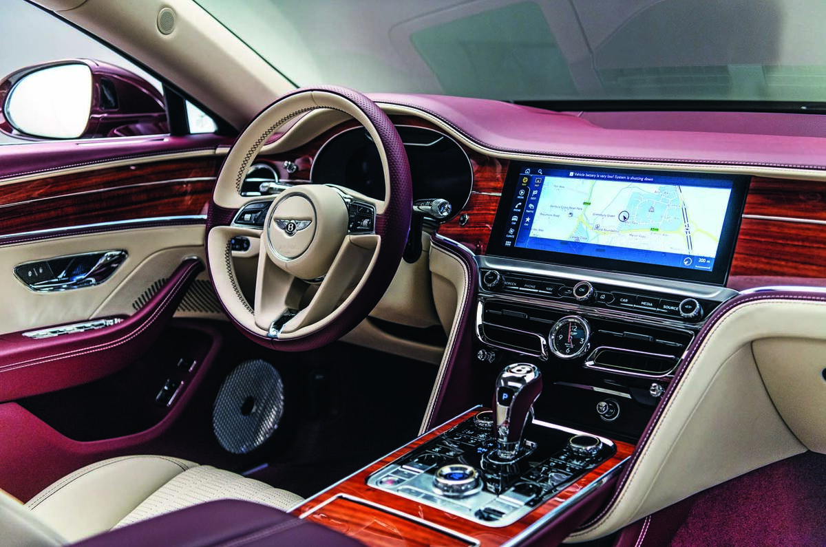 Bentley Flying Spur interior