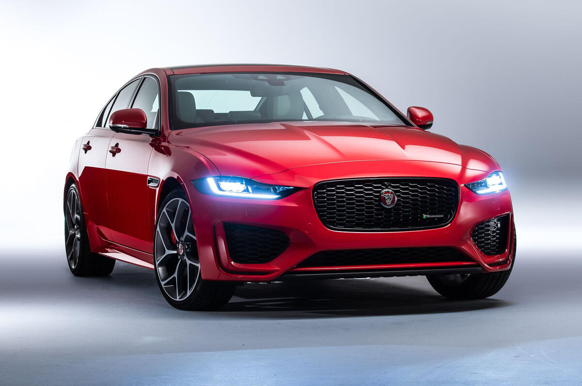 Jaguar reveals facelifted XE saloon