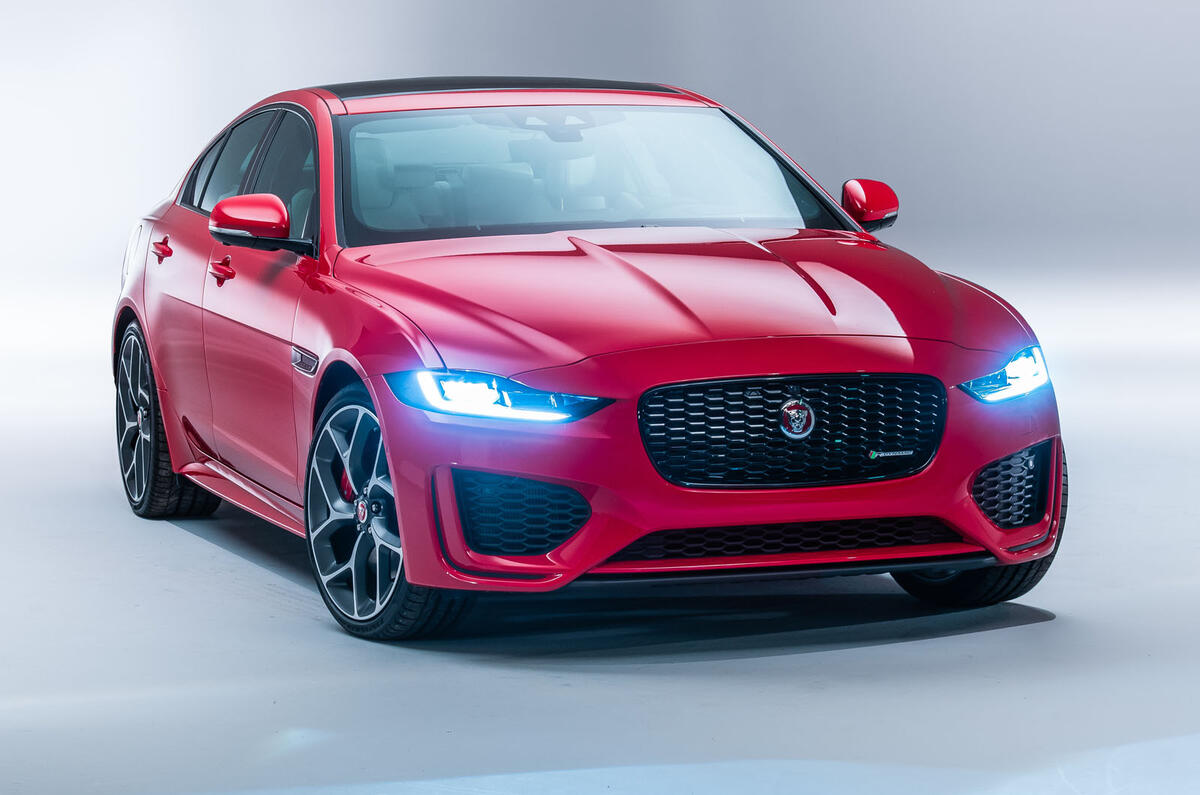 Jaguar reveals facelifted XE saloon