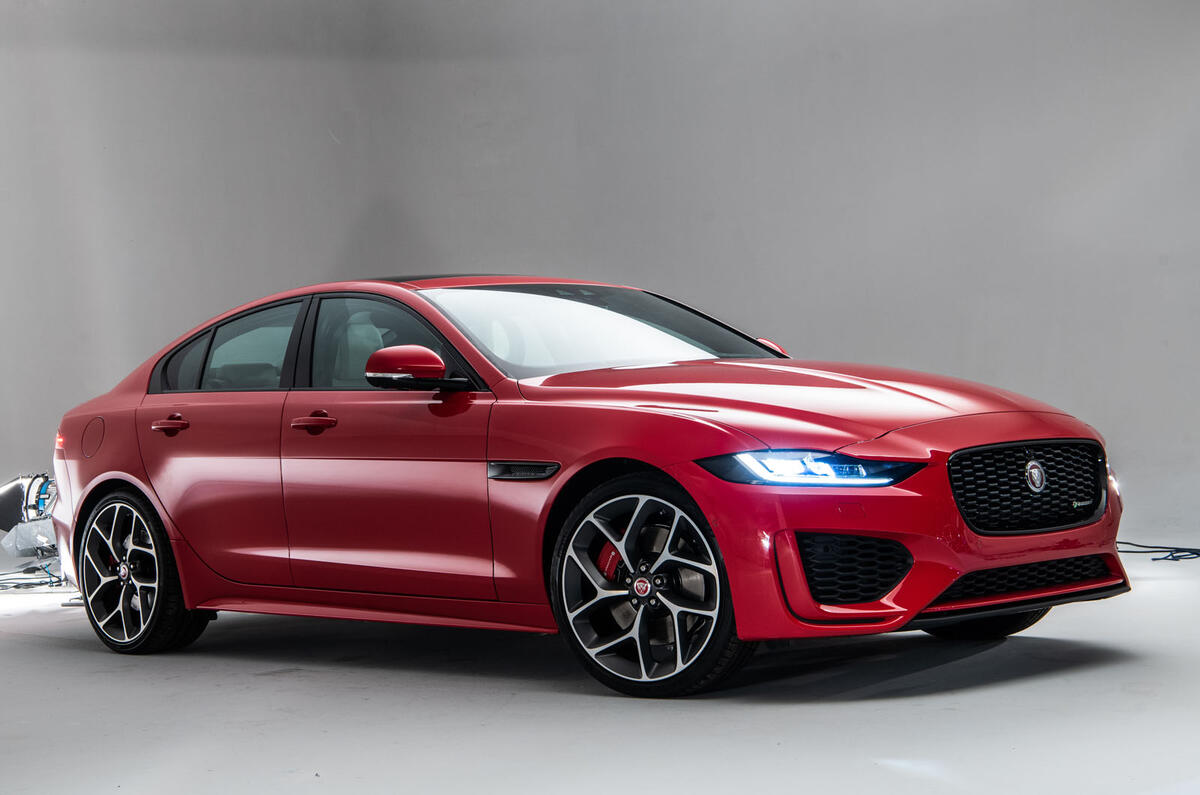 Jaguar reveals facelifted XE saloon
