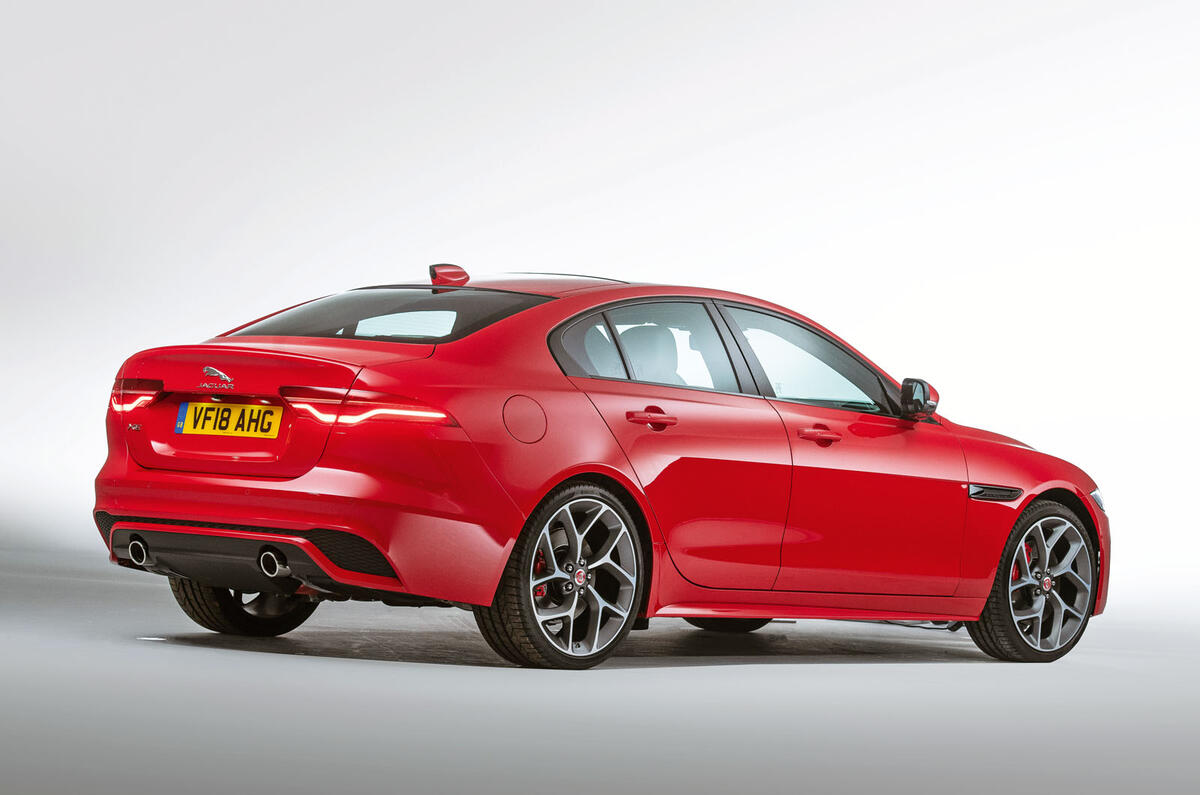Jaguar reveals facelifted XE saloon