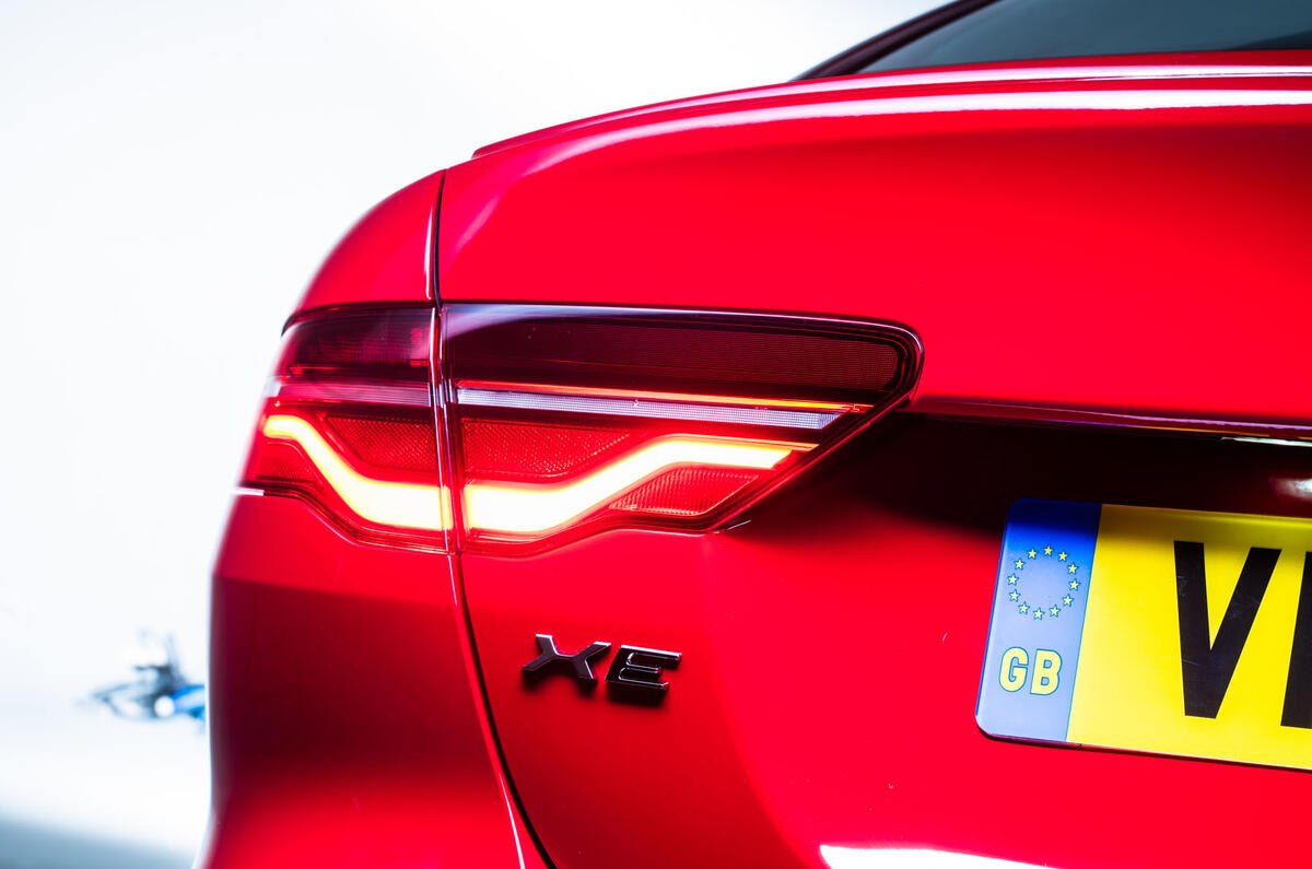 Jaguar reveals facelifted XE saloon