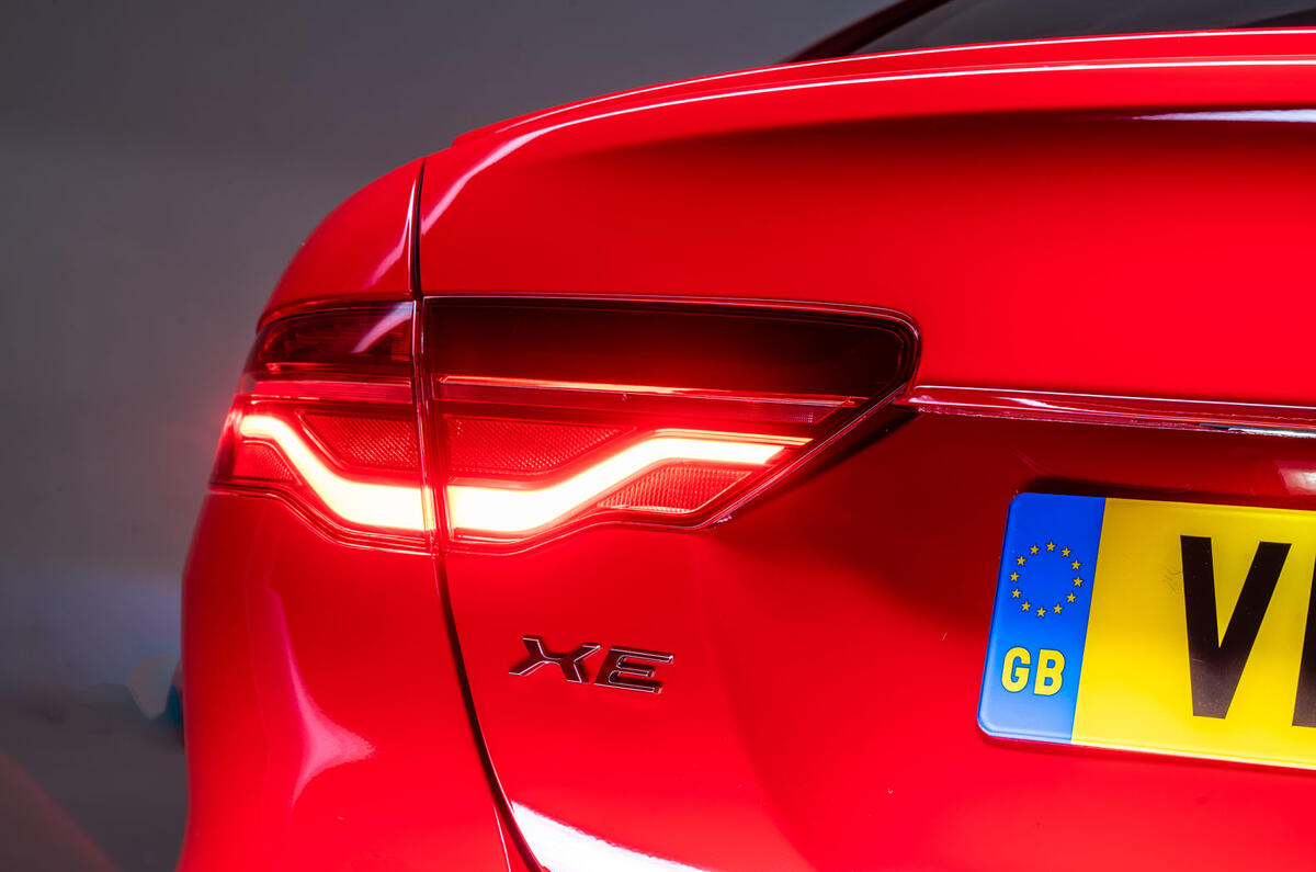 Jaguar reveals facelifted XE saloon