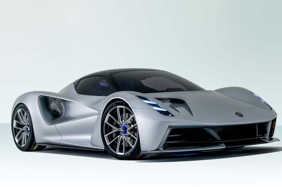 Lotus Evija revealed - studio shoot