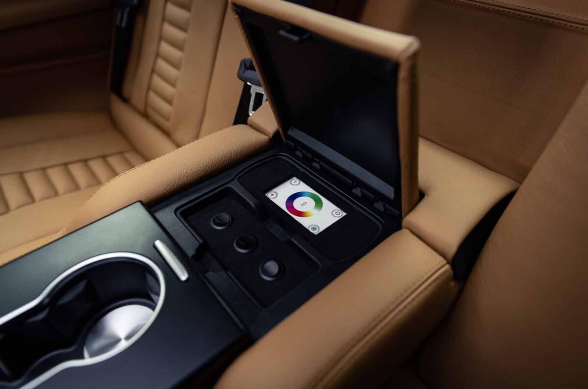 Sutton VIP Class LEVC taxi armrest