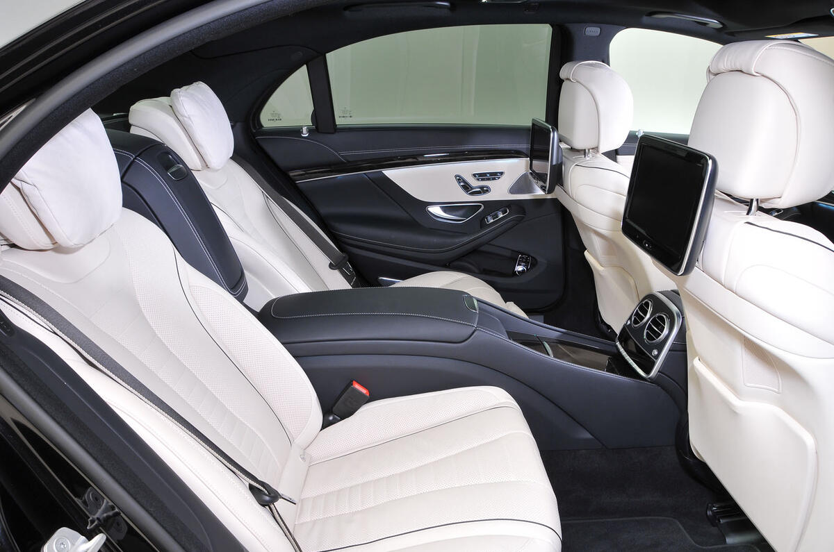 2016 Mercedes-Benz S-Class - rear seats