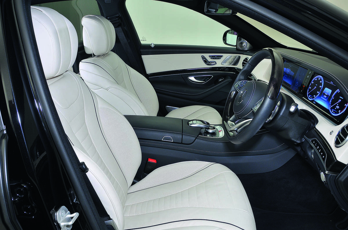 2016 Mercedes-Benz S-Class - front seats