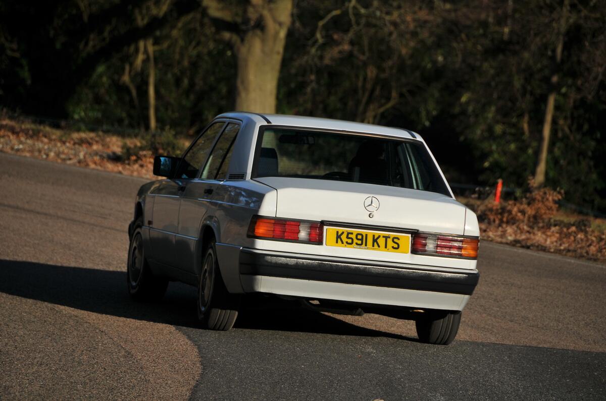 Mercedes 190E rear shot corenring