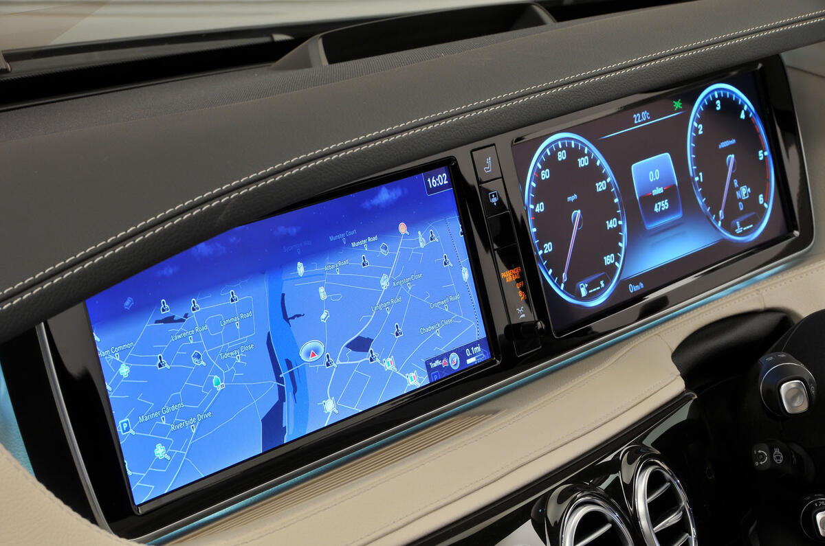 2016 Mercedes-Benz S-Class - infotainment