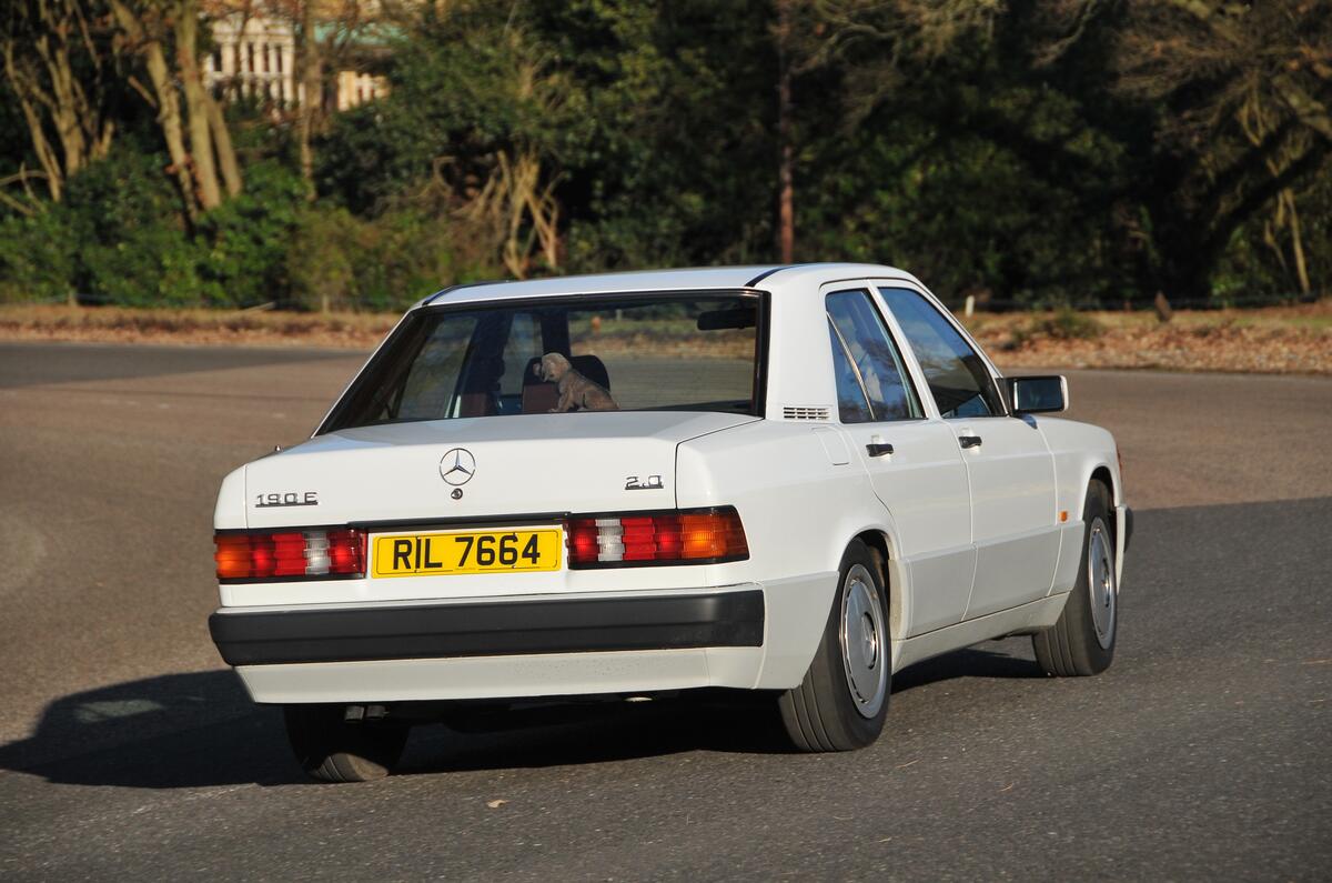 Mercedes 190E rear