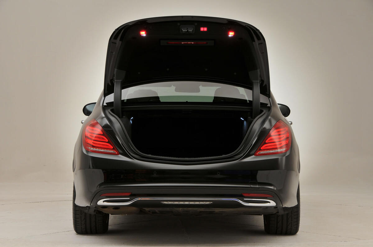 2016 Mercedes-Benz S-Class - boot