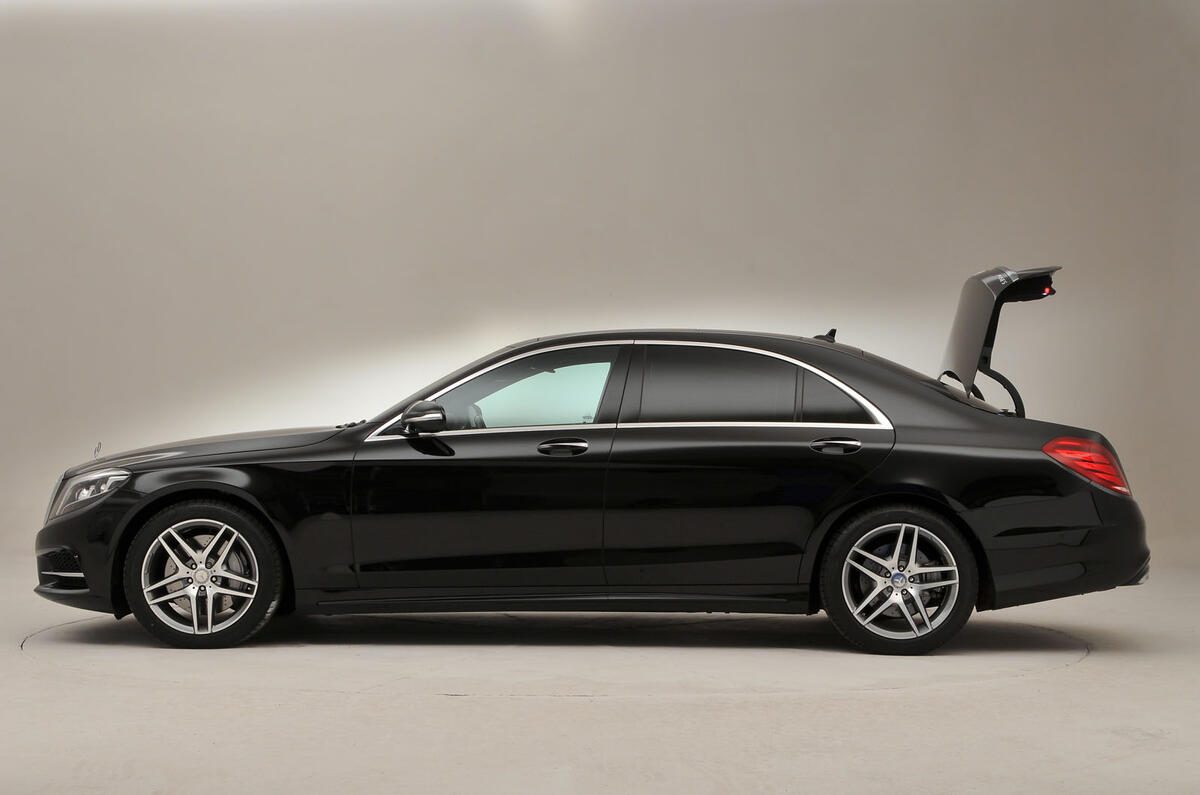2016 Mercedes-Benz S-Class - side boot open