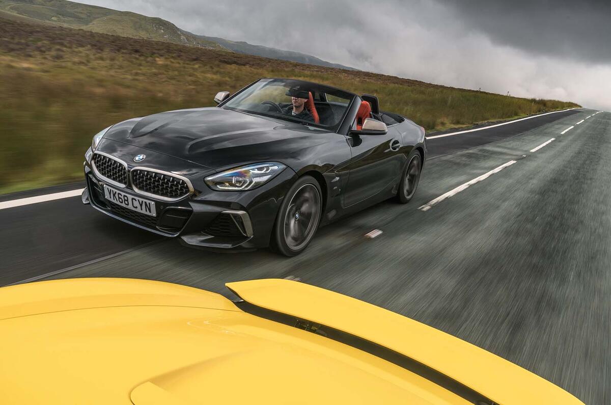 BMW Z4 vs Porsche Boxster and Audi TT