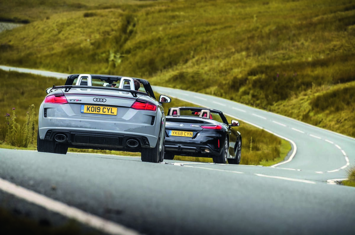 BMW Z4 vs Porsche Boxster and Audi TT
