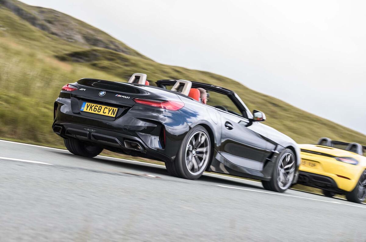 BMW Z4 vs Porsche Boxster and Audi TT