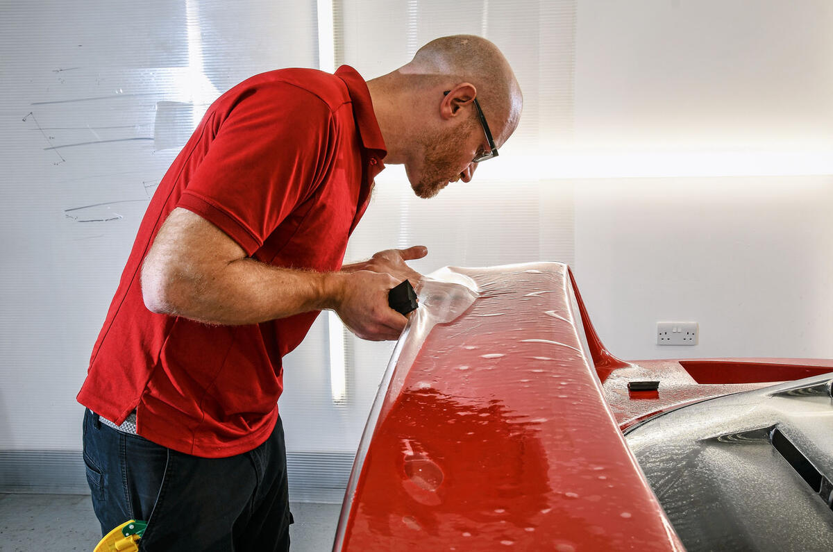 Ferrari F40 paint protection