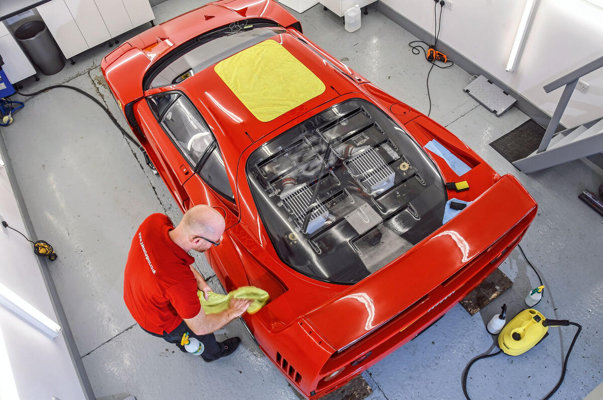 Ferrari F40 paint protection