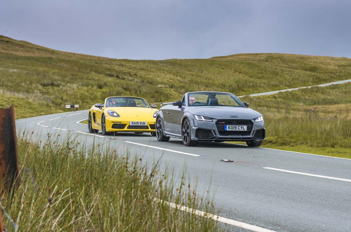 BMW Z4 vs Porsche Boxster and Audi TT