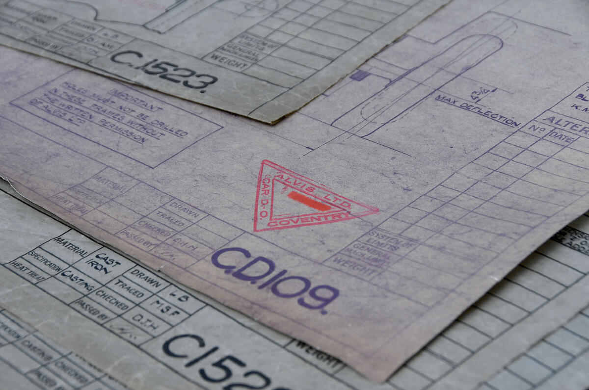 Alvis factory in Kenilworth