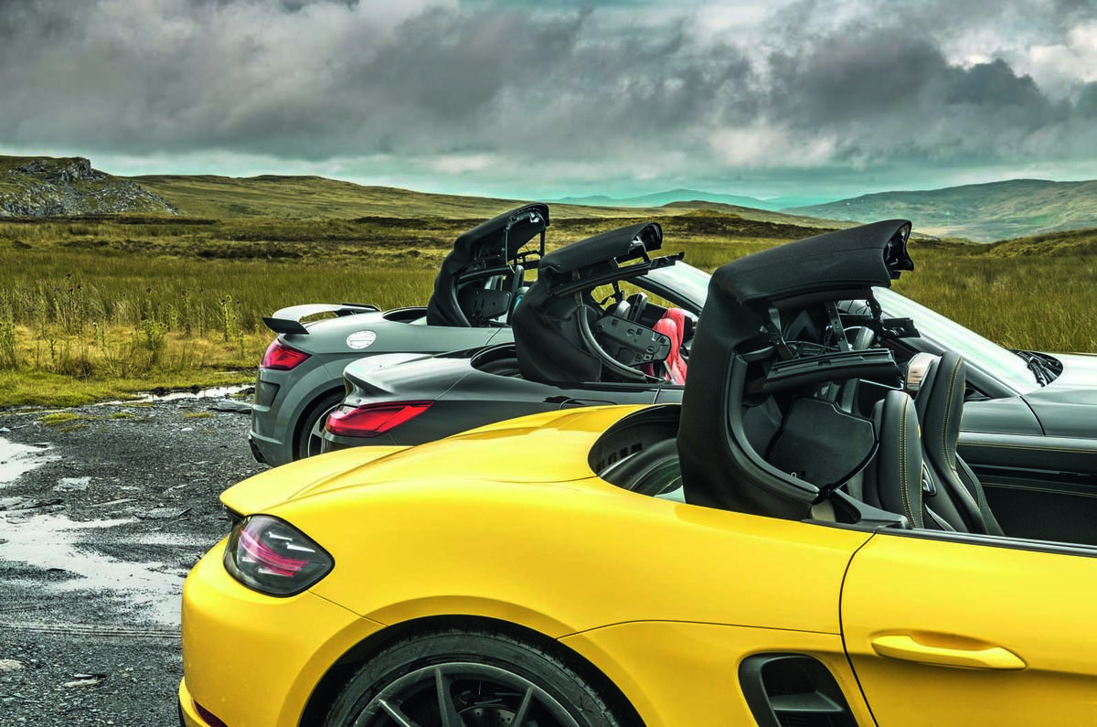 BMW Z4 vs Porsche Boxster and Audi TT