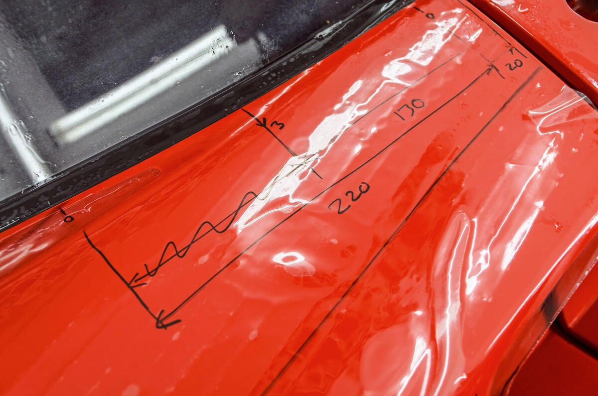 Ferrari F40 paint protection