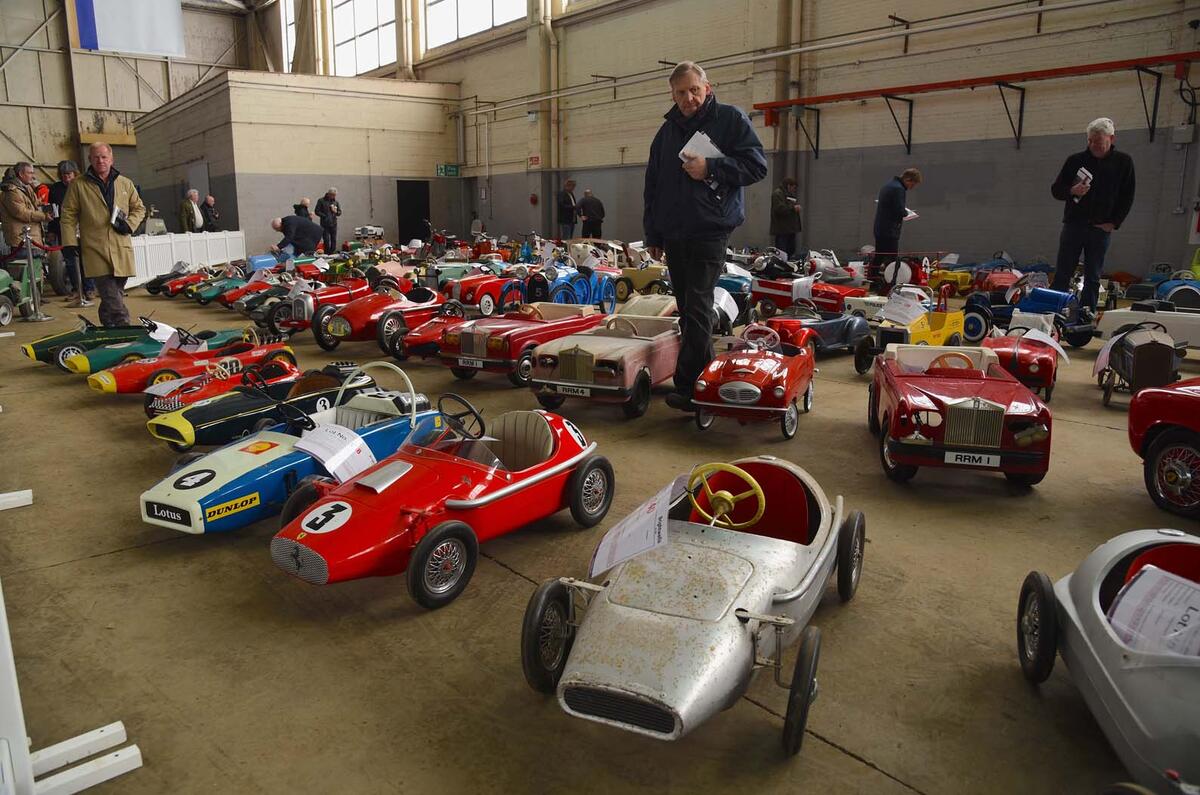 Posh pedal cars