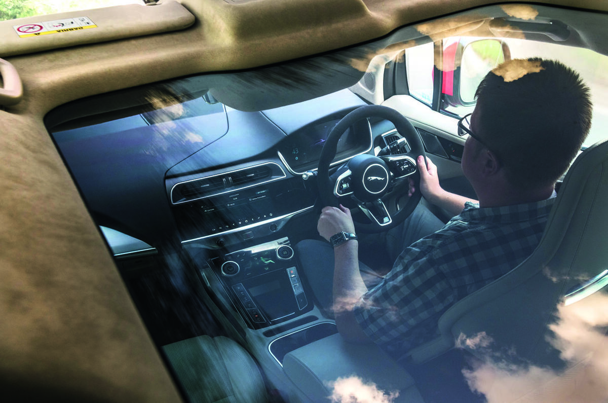Jaguar I-Pace cabin