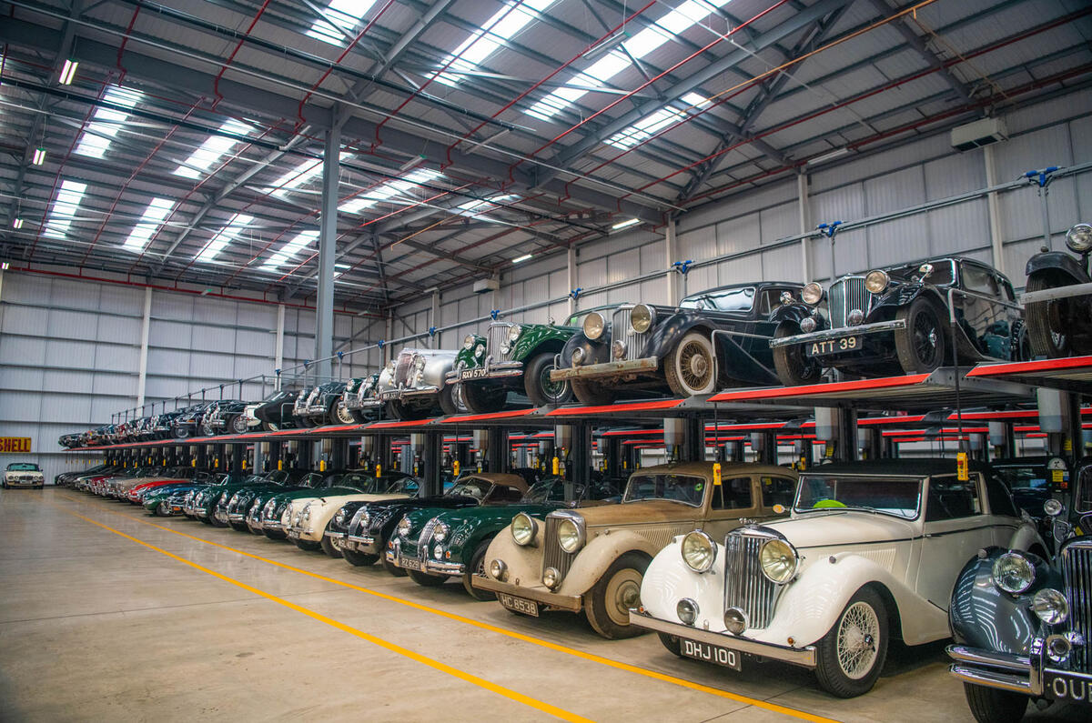 Norman Dewis at JLR Classic Works