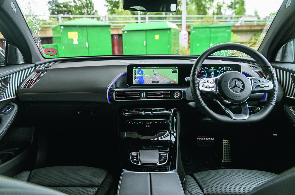 Mercedes-Benz EQC interior