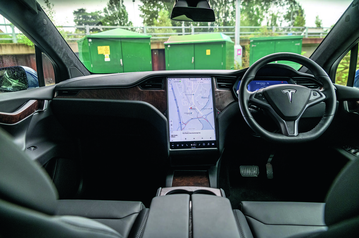 Tesla Model X interior