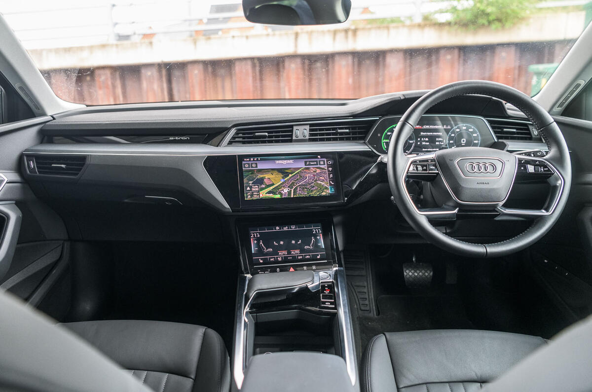 Audi E-tron interior