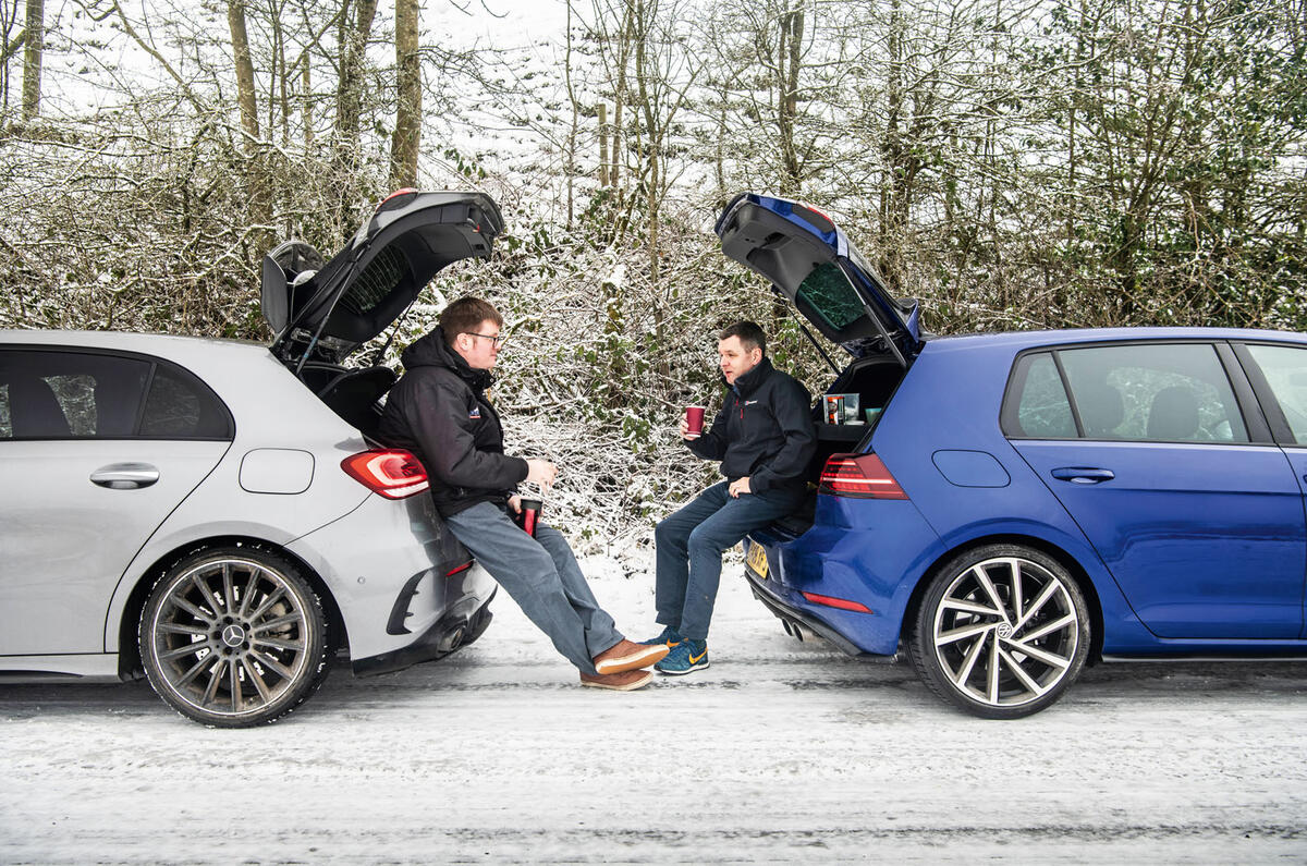 Mercedes-AMG A35 vs. Volkswagen Golf R
