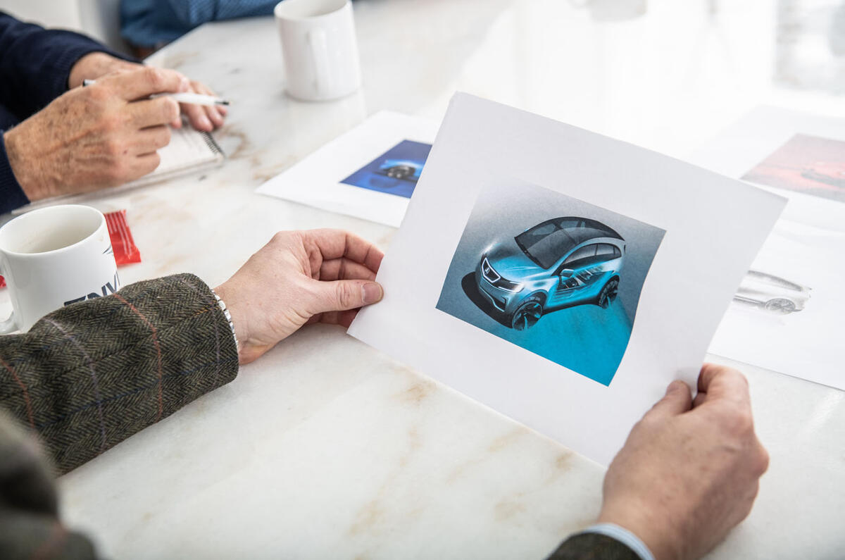 Reimagining cars from the past
