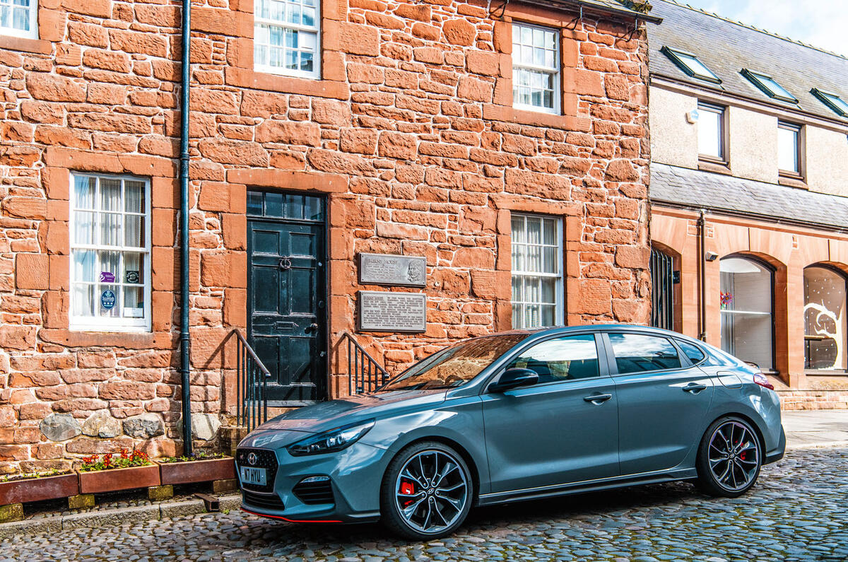 Hyundai i30 Fastback N drives the South West Coastal 300