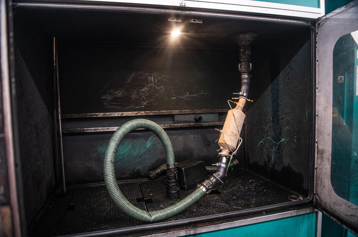 Ceramex DPF cleaning